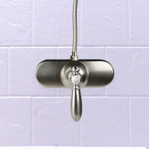 Empire Brass U-YSL53VBNLVR-E Single-Lever Shower Valve (4", Nickel),1 Pack