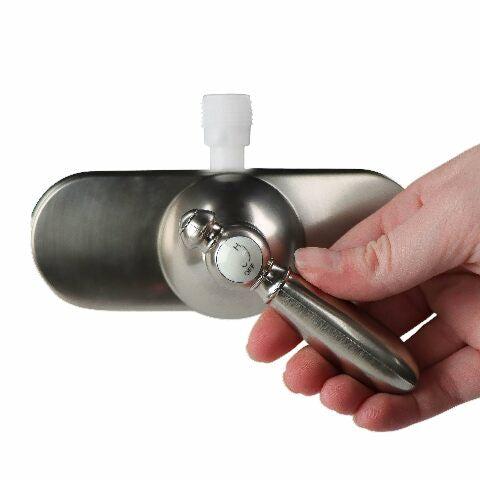 Empire Brass U-YSL53VBNLVR-E Single-Lever Shower Valve (4", Nickel),1 Pack