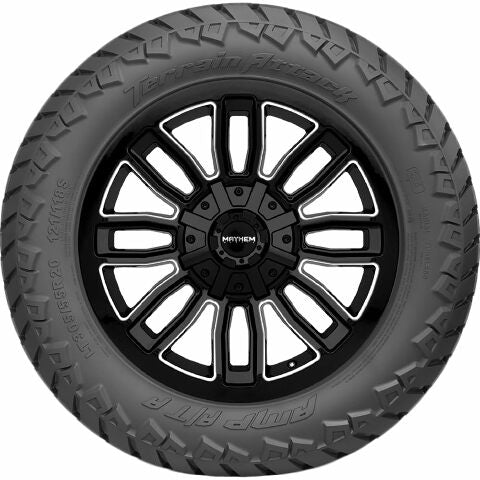 AMP 35x12.50R20 AMP Terrain Attack A/T A 121R E/10 Ply Tire