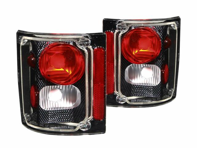 Anzo USA 211015 Chevrolet Carbon Tail Light Assembly - (Sold in Pairs)