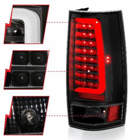 ANZO USA 311321 Taillamps Compatible with Chevrolet Tahoe