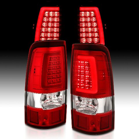 ANZO USA 311335 Taillamps Compatible with Chevrolet Silverado 1500