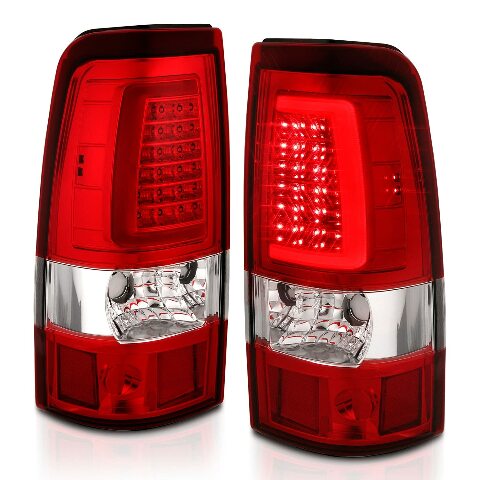 ANZO USA 311335 Taillamps Compatible with Chevrolet Silverado 1500