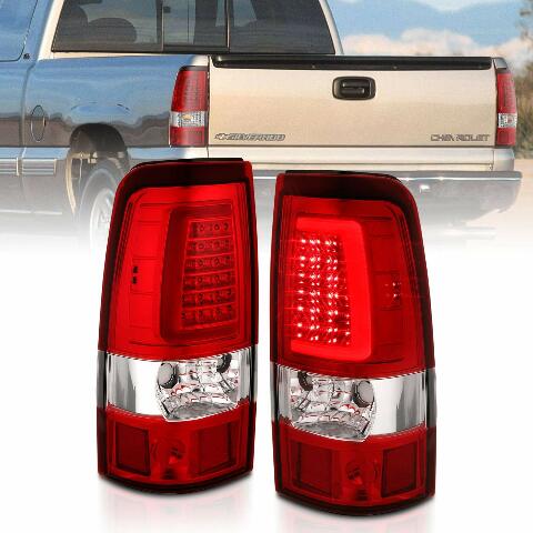 ANZO USA 311335 Taillamps Compatible with Chevrolet Silverado 1500