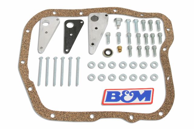 B&M 10280 Transmission Cast Deep Pan, Brushed Finish TF727 518&61848RE Cummins