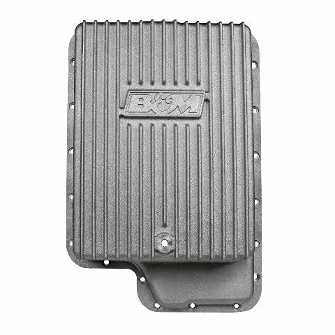 B&M 40295 Cast Deep Transmission Deep For Ford, E4OD, 5R100, 4R100