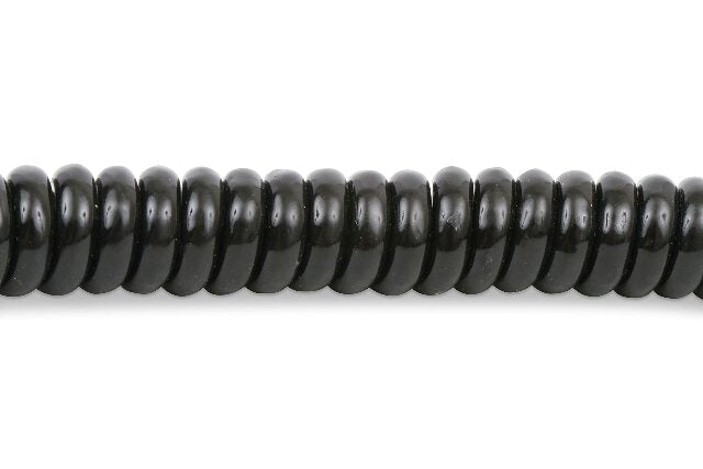 B&M 46013 Large Actuator Button with Spiral Cord , Red