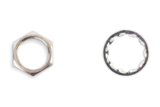 B&M 46013 Large Actuator Button with Spiral Cord , Red