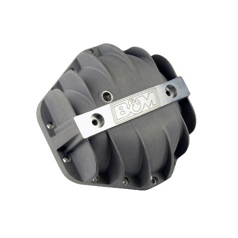 B&M 70501 Cast Aluminum Differential Cover Compatible with GM 10.5" 14 Bolt
