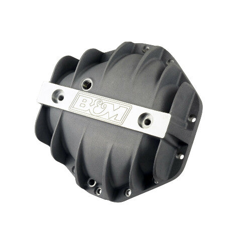 B&M 70501 Cast Aluminum Differential Cover Compatible with GM 10.5" 14 Bolt