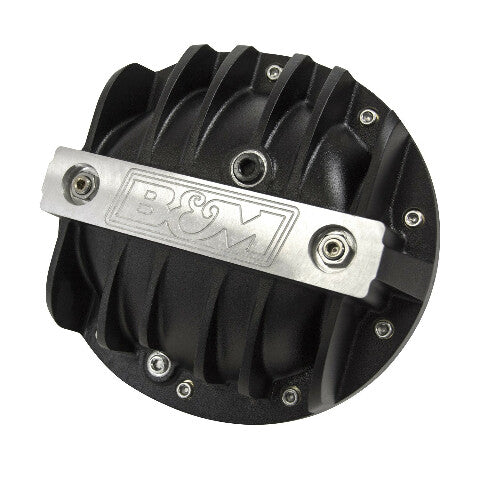 B&M 71502 Cast Aluminum Differential Cover Compatible with GM 8.2", 8.5" & 8.6" 10 Bolt -