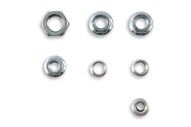 B&M 80658 Brushed Aluminum T-Handle Shifter Grip with Button and SAE Thread Inserts