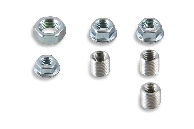 B&M 80658 Brushed Aluminum T-Handle Shifter Grip with Button and SAE Thread Inserts