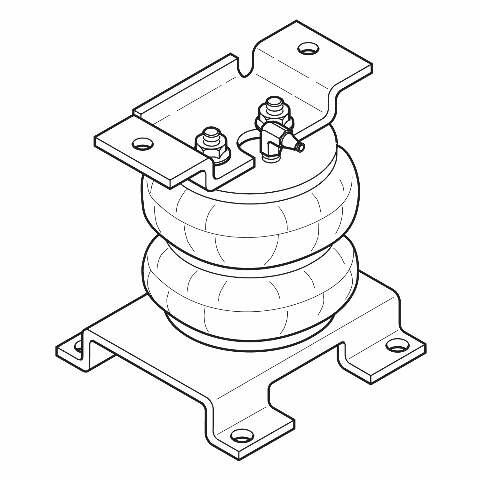 Firestone Ride-Rite 2410 Ride-Rite Air Helper Spring Kit Fits 05-22 Tacoma