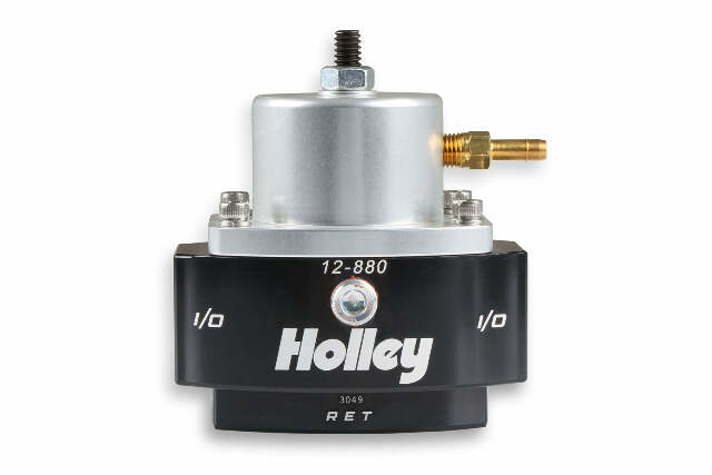 Holley Performance 12-880 Adjustable Billet By-Pass Fuel Regulator