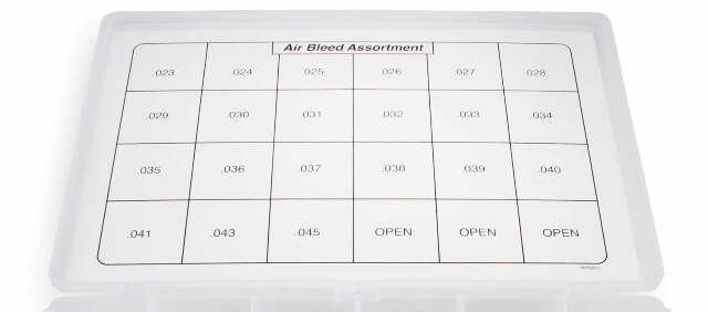 Holley Performance 36-240 Air Bleed Assortment Kit