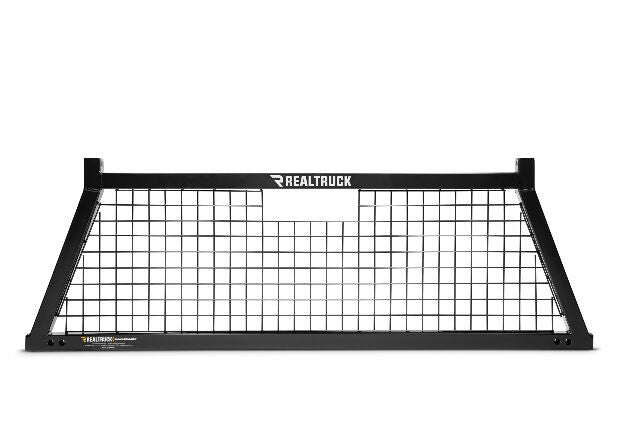 RealTruck Backrack Safety Rack Frame Only | Black, No Drill | 10800 | 2017-2020 Ford F-250/F-350/F-450/F-550; 2011-2025 Dodge RAM 1500; 2019-2022 RAM 1500 Classic; 2004-2025 Nissan Titan & Others