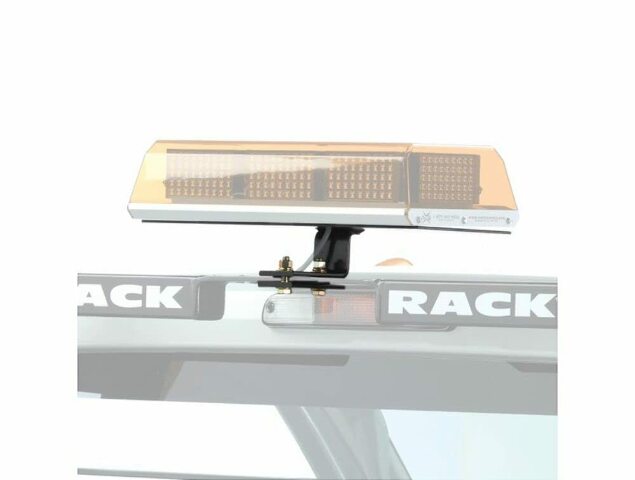 RealTruck Backrack Light Bracket 10.5" Base | Black, Driver Side | 91001 | Universal w/Backrack Frame's