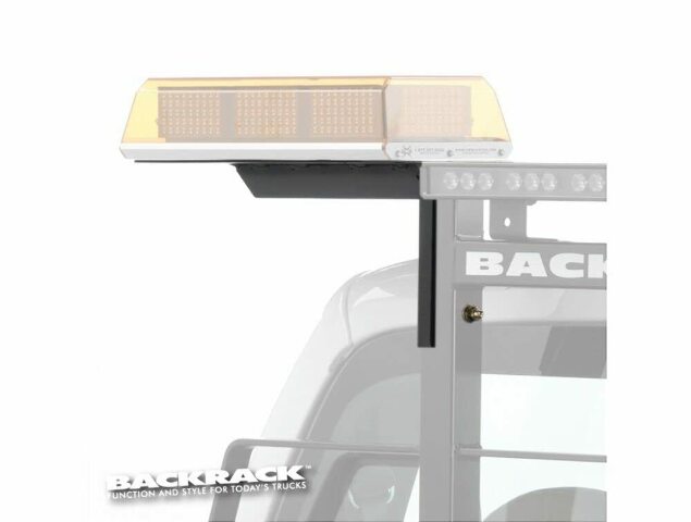 RealTruck Backrack Light Bracket 10.5" | Black, Passenger Side | 91003 | Universal w/Backrack Frame's