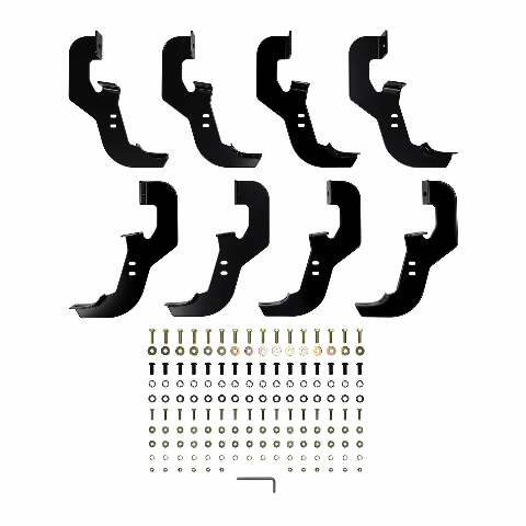 Westin 21-534695 PRO TRAXX 5 Oval Wheel to Wheel Nerf Step Bars