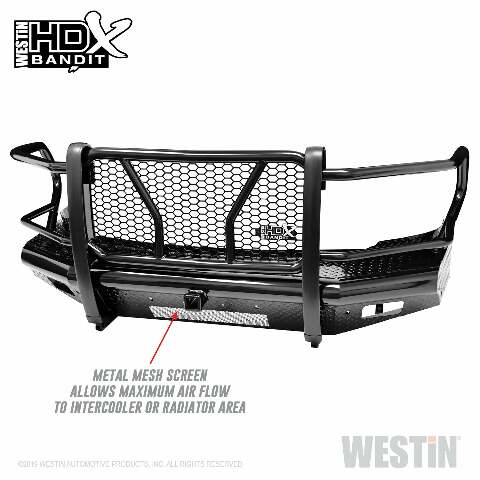 Westin 58-31175 HDX Bandit Front Bumper Fits 10-18 2500 3500 Ram 2500 Ram 3500