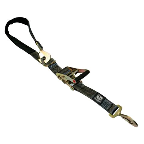 Bulldog Winch 20229- Ratcheting Axle Strap 2 inchx10 Foot 10k LB BS, Black
