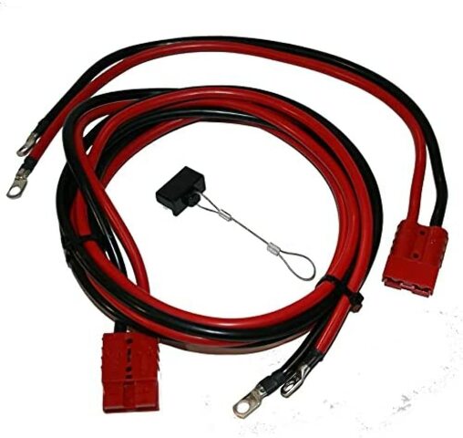 Bulldog Winch 20307- ATV/UTV Winch Wiring Kit 120 Plus 20 Inch 6 Gauge W/Quick Connect