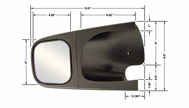 CIPA Mirrors 10500 Custom Towing Mirror Set