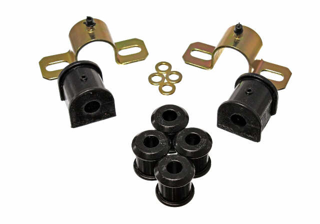 Energy Suspension 2.5111G Sway Bar Bushing Set Compatible with Wrangler (TJ) Wrangler (YJ)