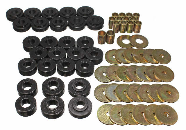 Energy Suspension 3.4111G Body Mount Set Compatible with 65-67 Chevelle El Camino Malibu
