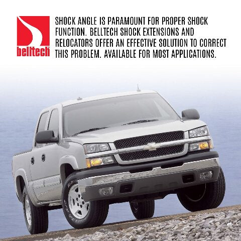Belltech 6654 Shock Extension Kit Compatible with 99-06 Silverado Sierra 1500 all cabs