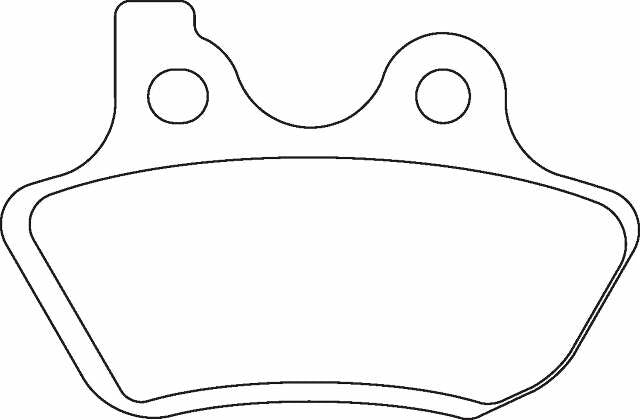 Hawk Performance HMC5015 Sintered Metallic Disc Brake Pads