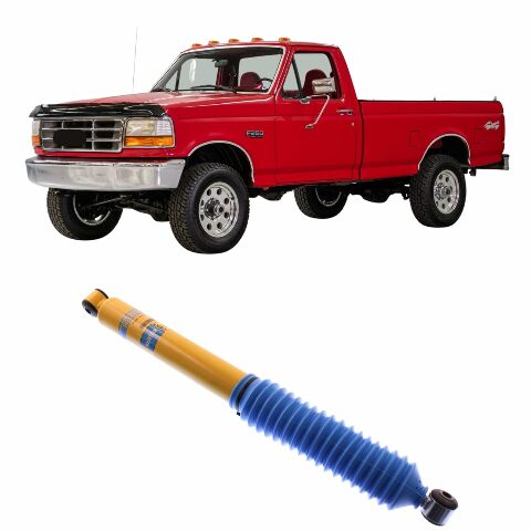 Bilstein 24-016179 B6 4600 Series Front Shock Compatible with F250 4WD - Monotube Design, Fade Free Performance 1996