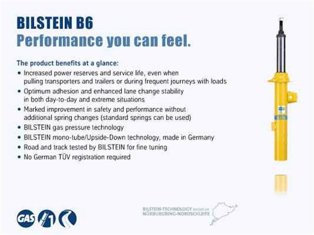 Bilstein 24-186605 Front Shock Compatible with Rambler Endeavor RR8R / RR10R Chassis - Monotube Design, Fade Free Performance 2014