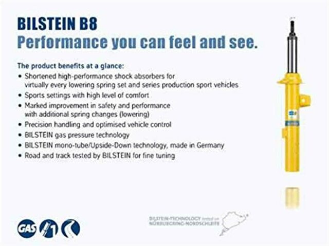 Bilstein 5100 Series Jeep Wrangler JL Rear Shock Absorber (Compatible with Rear Lifted Height 2-3in) (33-292632) 2018