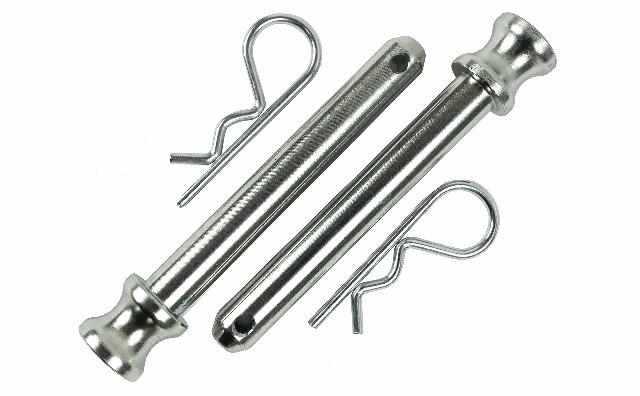 Corrosion-Resistant 5/8" Pins Compatible with BulletProof Hitches (Sold as Pair), Stainless Steel with Electroless Nickel Plating (Rated to 36,000lbs)