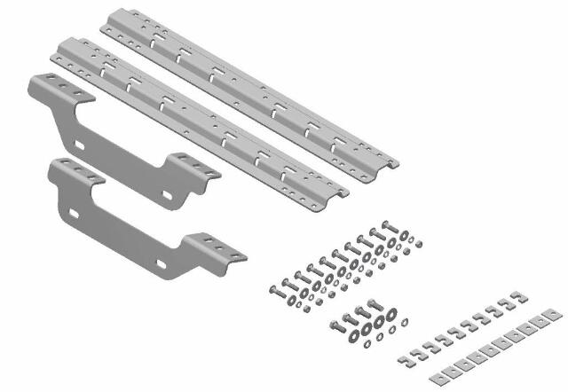 (KIT)PATRIOT 16-19 SILVERADO/SIERRA 2500/3500 CUSTOM BRACKET KIT W/RAILS