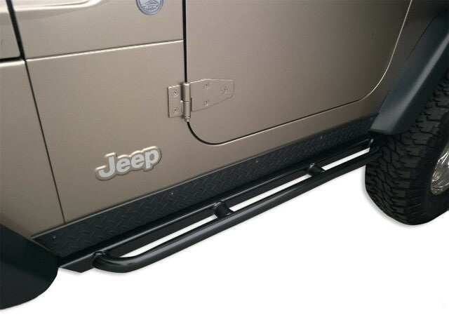 Body Armor TJ-4121 Rockcrawler Side Guards Compatible with 97-06 Wrangler (TJ)