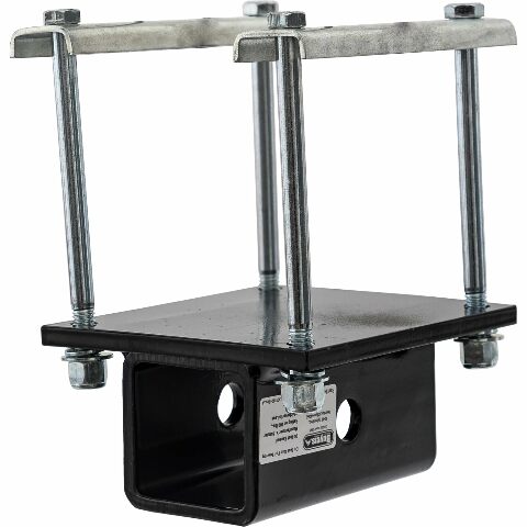 Buyers Products RVA24 RV Bumper Receiver Adapter Compatible with Bike Carriers and Lightweight Accessories, RV Accessories