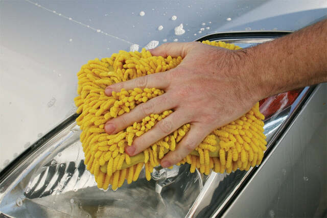 Carrand 40309 Chenille Wash Mitt