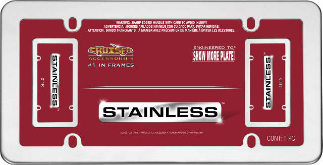 Cruiser Accessories 21110 License Plate Frames
