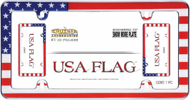 Cruiser Accessories 23003 License Plate Frames