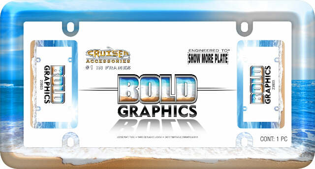 Cruiser Accessories 23803 License Plate Frames