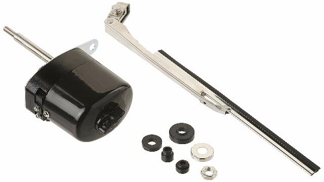 Crown Automotive 12V Wiper Motor Kit, Black