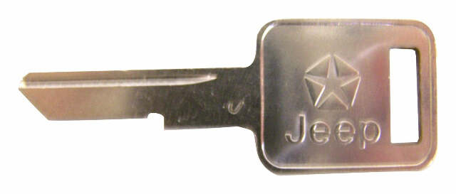 Crown Automotive 3641914 Key Blank Fits 76-90 CJ5 CJ7 Scrambler Wrangler (YJ)