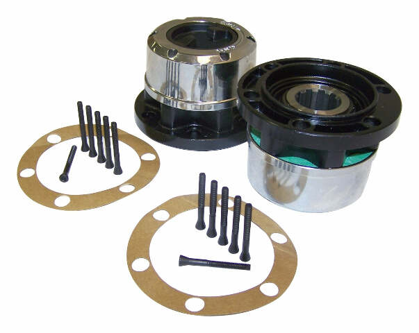 Crown Automotive 400501 Manual Locking Hub Set Fits CJ3 CJ5 CJ5A CJ6 CJ6A Willys