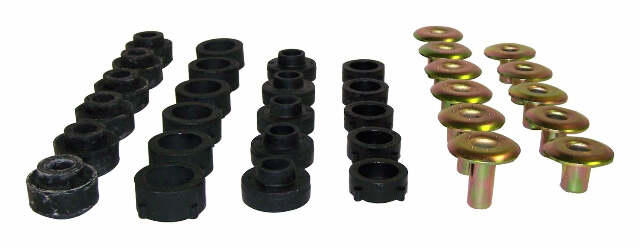 Crown Automotive 55176180K Body Mounting Kit Fits 97-06 Wrangler (TJ)