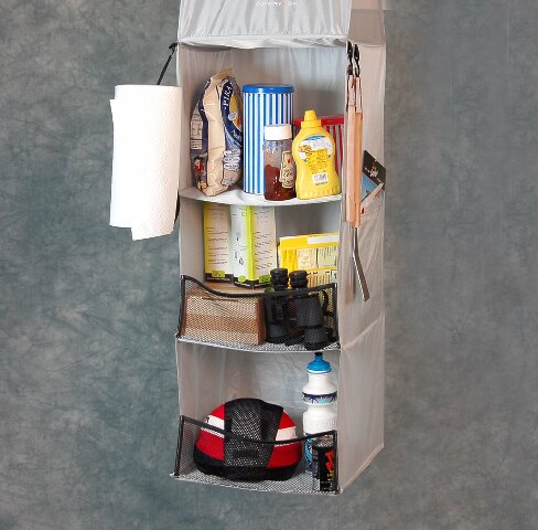 Carefree 907100 Light Gray 54" x 14" x 14" Nylon RV Awning Storage Locker