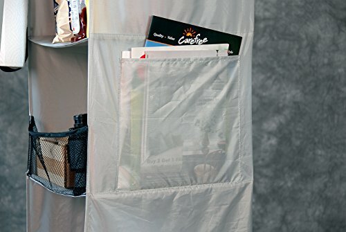 Carefree 907100 Light Gray 54" x 14" x 14" Nylon RV Awning Storage Locker