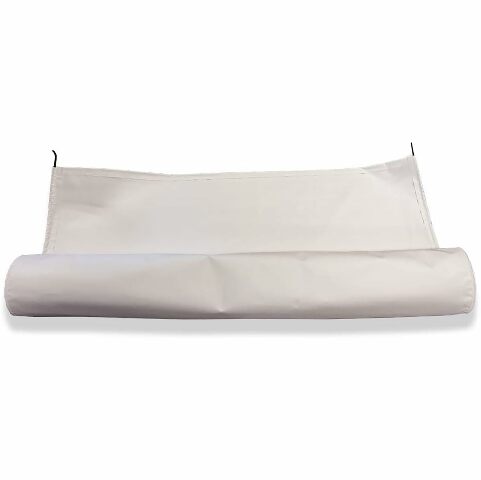 Carefree Universal RV Slideout Awning Fabric Replacement (200" x 150") - Cut to Compatible with Length, Standard RV Slide Room Extension Awning with FLXguard Protection Compatible with Pop Out Room (White)